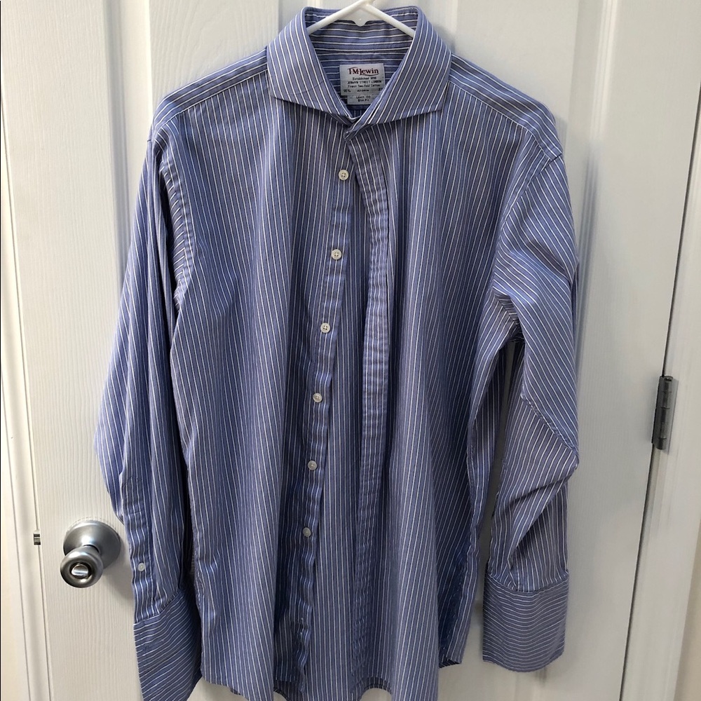 TM Lewin Slim Dress Shirt 16.5 33
